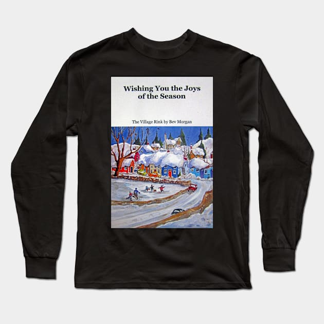 Merry Christmas to all my Redbubble friends Long Sleeve T-Shirt by bevmorgan